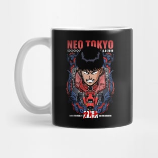 Akira Neo Tokyo Kaneda Character Anime 1988 Mug